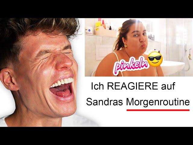 Luca reagiert auf SANDRAS MORGENROUTINE