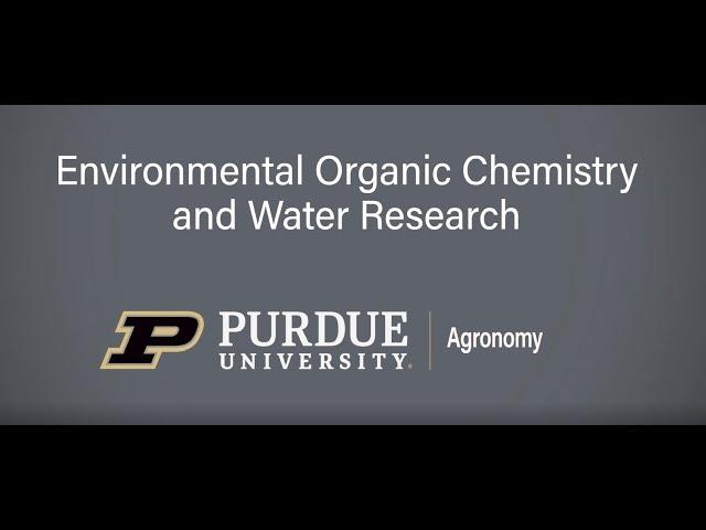 Dr. Linda Lee - Environmental Organic Chemistry & Water Research