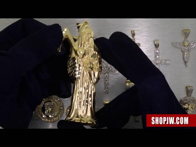 14K and 10K Custom Gold and Diamond Hip Hop Jewelry Mens Collection Pendants Rings Chains || Shopjw