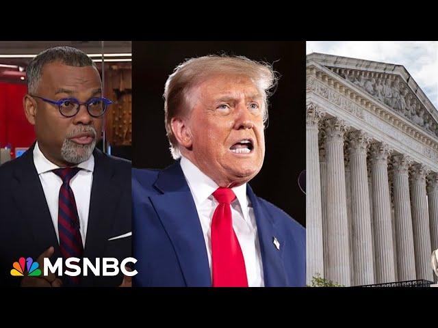 'Imperial presidency is now concrete': Eddie Glaude rips Supreme Court's immunity decision