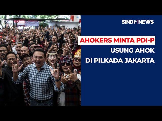 Ahokers Minta PDIP Usung Ahok di Pilkada Jakarta - Sindo Today 26/08