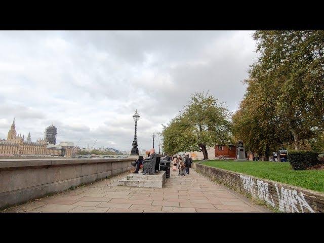 Walking in London: Southbank, Lambeth Bridge — London Bridge