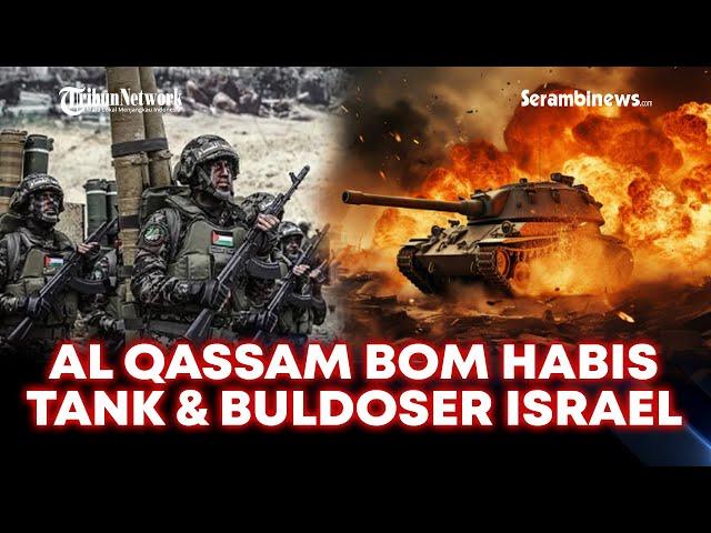 Al Qassam Membara Habisi Tank  & Buldoser Israel hingga Tentara Rezim Assad Dilucuti Militan Suriah