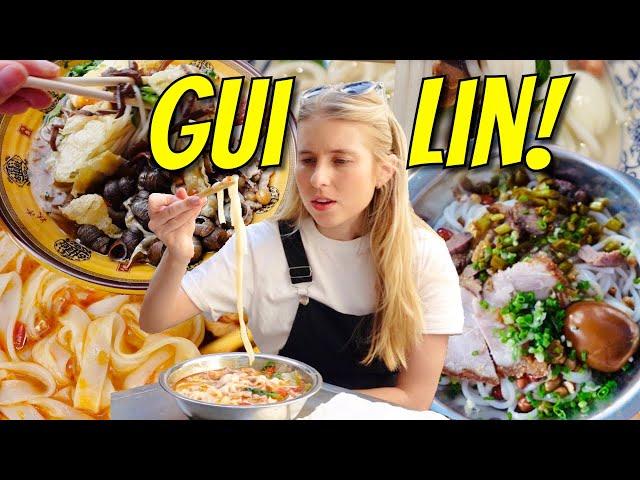 My first EVER trip to Guilin (aka rice noodle HEAVEN!)