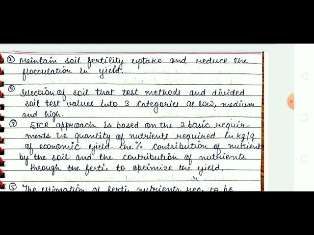 Lecture-5 STCR Approach For Precision Agriculture (AGRON-311)#Hindi Explanation#