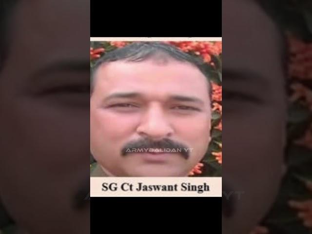 Tribute to SGCT Jaswant Singh I Kathua Encounter I #indianarmy #shorts #police