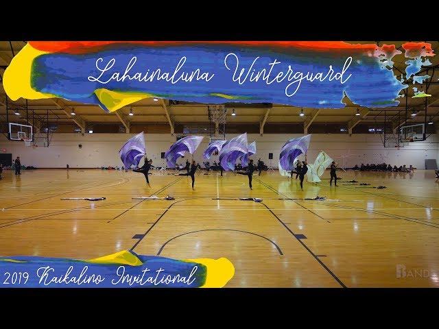 The Physics of Love | Lahainaluna HS Winterguard | 2019 Kaikalino Invitational