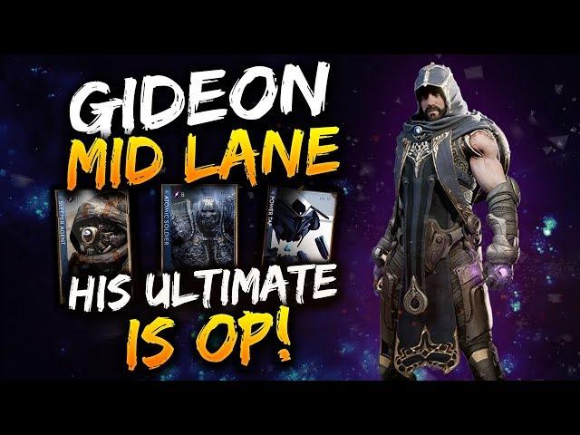 Paragon Gideon Gameplay - HIS ULTIMATE IS OVERPOWERED!!!