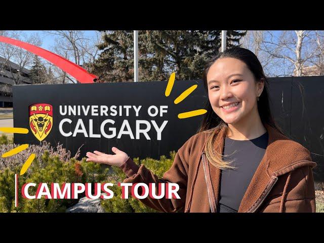 UNIVERSITY OF CALGARY CAMPUS TOUR | BEST PLACES TO STUDY, HIDDEN GEMS, CAMPUS GYM, & MORE