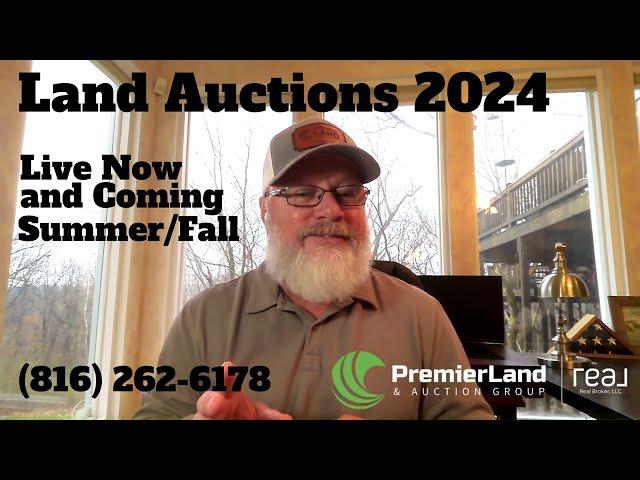 Missouri Land Auctions 2024, Dennis Prussman, Premier Land & Auction Group