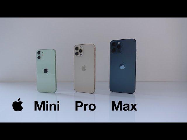 iPhone 12 mini vs 12 Pro vs 12 Pro Max - Which Is Your Favorite?