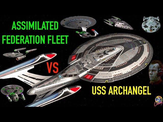 Can the USS Archangel Stop ASSIMILATED Starfleet? - Star Trek Starship Battles