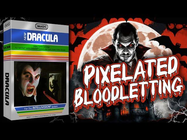 DRACULA on Intellivision | Was Imagic's Vampire Game TOO VIOLENT?