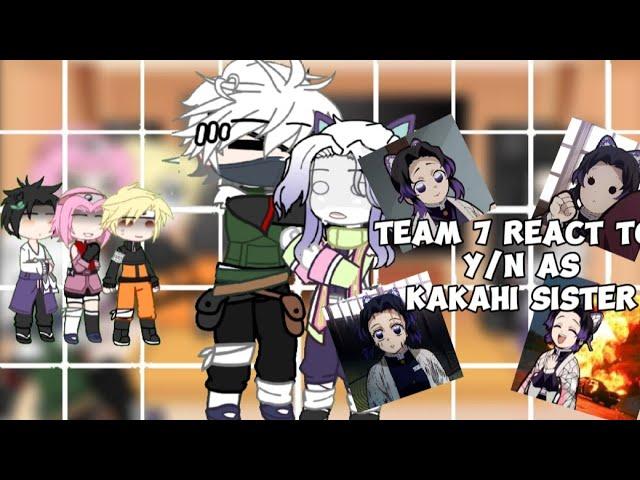 team 7 react to y/n as kakashi sister || angst + douma fight || spoilers! || Himakuu ||