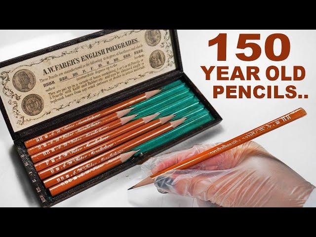 Testing 150 YEAR OLD Lead Pencils..(do they still work?)