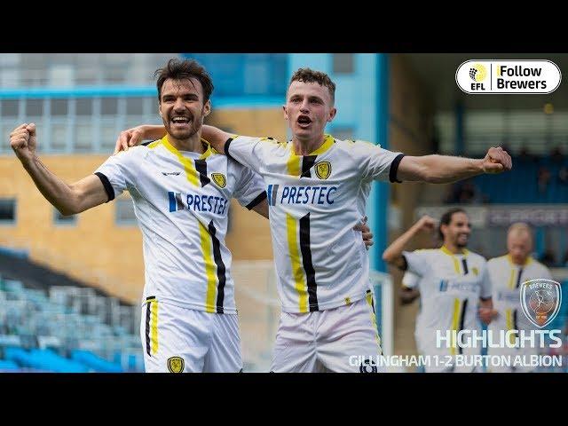 HIGHLIGHTS | Gillingham 1-2 Burton Albion