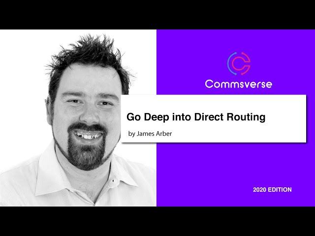 Microsoft Teams Deep Dive into Direct Routing