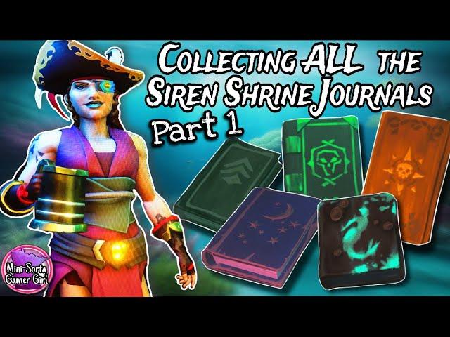 PART 1 Finding all the Siren Shrine Journals for the Curse of Sunken Sorrow AKA the Coral Curse!