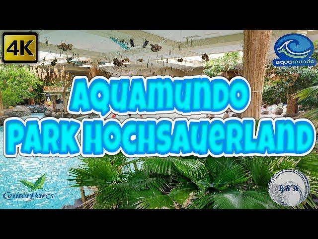 Aquamundo Park Hochsauerland CenterParcs 4K