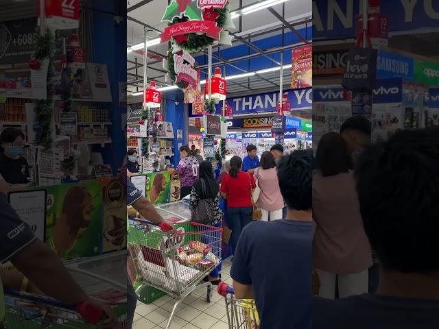 "XMas" shopping at EMart Miri