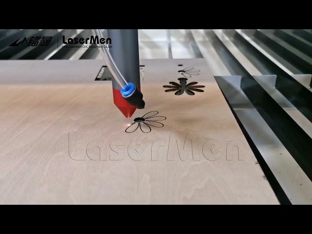 [LaserMen] LM-1390-F 150w co2 laser cutting machine for 4mm plywood