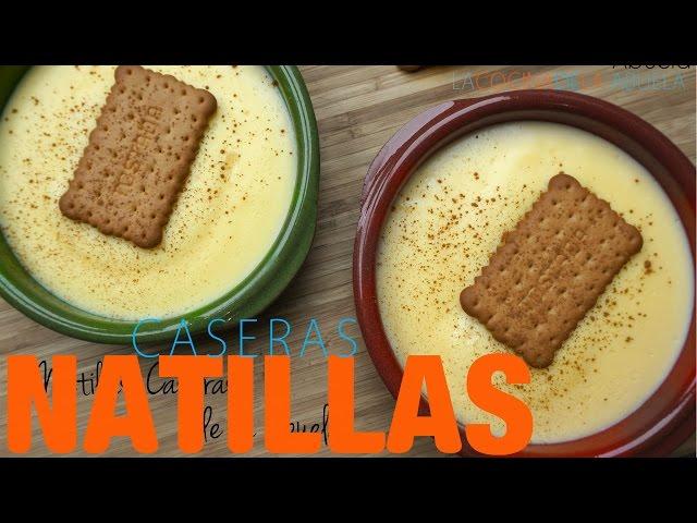 Natillas caseras  La Cocina de la Abuela