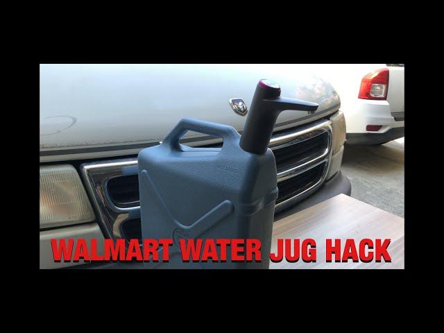 Cheap & Easy DIY Walmart Electric Water Jug For Vanlife Or Car Camping