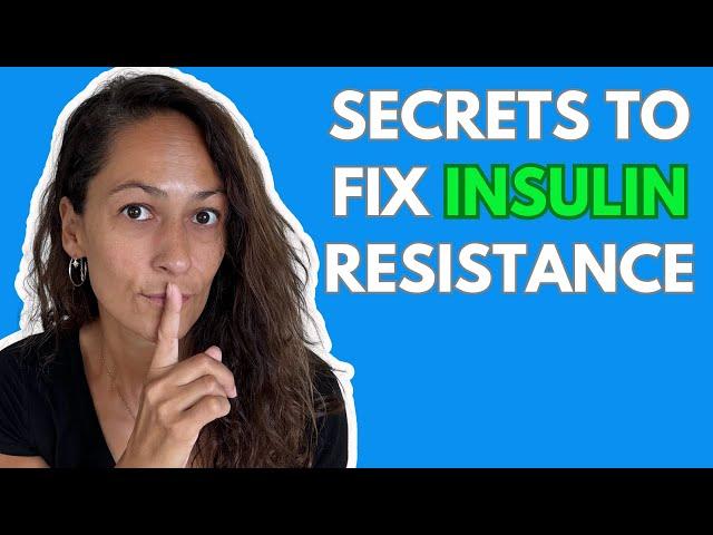 4 Simple Tips to Reverse INSULIN RESISTANCE