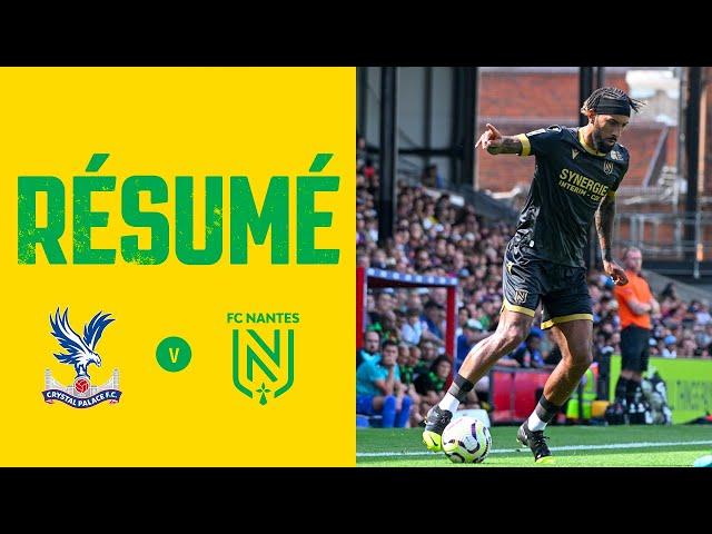 Amical #6 : le résumé de Crystal Palace - FC Nantes (1-1)