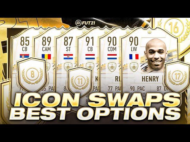BEST ICON SWAPS YOU SHOULD PICK FOR ICON SWAPS 1! FIFA 21 ULTIMATE TEAM!