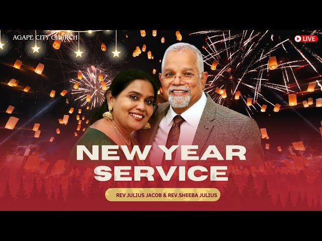 SPECIAL NEW YEAR'S  SERVICE 31 Dec 24  | Rev. Julius Jacob | Rev. Sheeba Julius