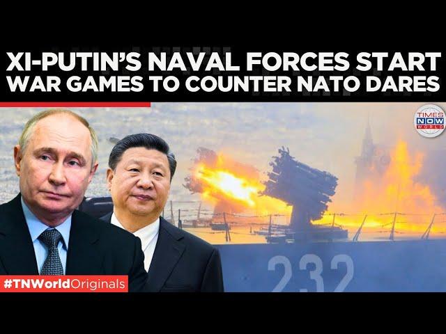 China and Russia Begin Major Naval Drills Amid Tensions with NATO | Times Now World