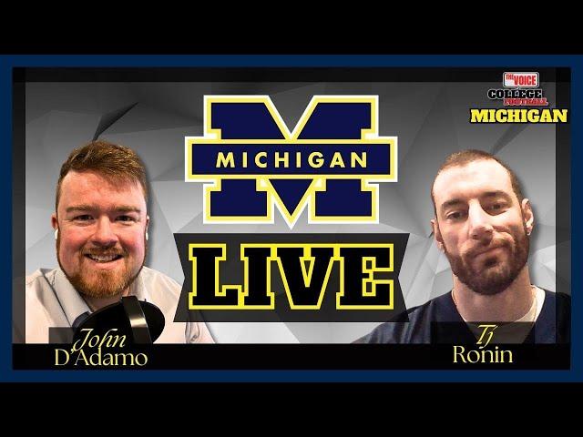 Michigan Wolverines LIVE 176 / THE GAME, Bryce Underwood, and Dominoes to Fall