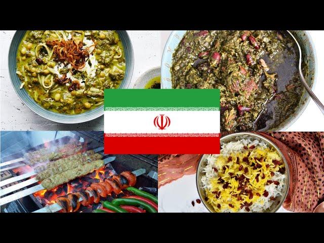 Top 10 Most Popular PERSIAN Foods and Dishes