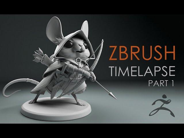 Samwise|ZBrush Timelapse|Part 1