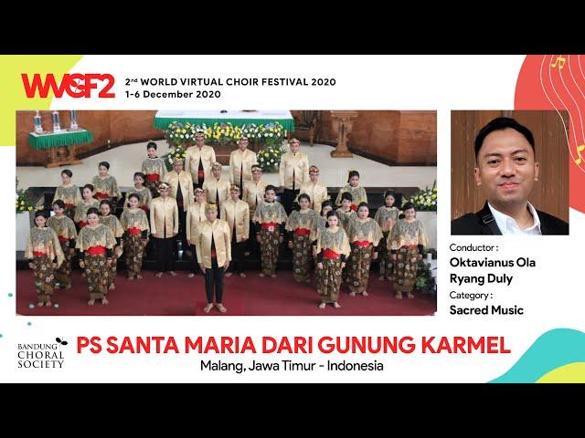 [WVCF2 028] PADUAN SUARA SANTA PERAWAN MARIA DARI GUNUNG KARMEL KATEDRAL IJEN - CANTATE DOMINO