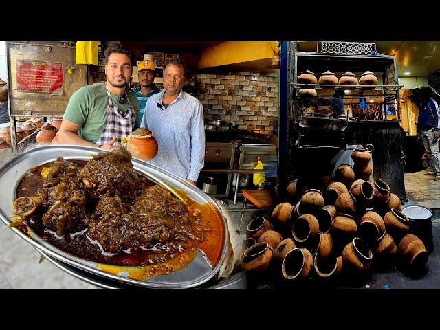 Original CHAMPARAN MEAT HOUSE in Patna | AHUNA MUTTON HANDI | BIHAR FOOD CULTURE