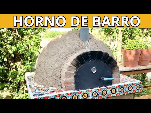 Como Hacer Un Horno De Leña Paso A Paso /horno de barro/manos de tierra