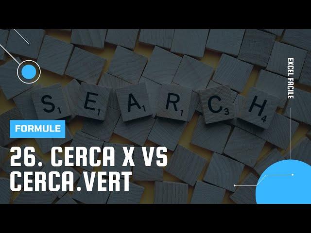 Funzione CERCA.X (differenze rispetto al CERCA.VERT) - Excel Facile