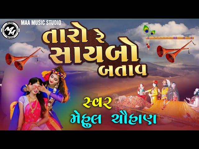 તારો રે સાયબો બતાય" Taro re shayvo batay |Mehul Chohan | Gujarati Devotional 2025