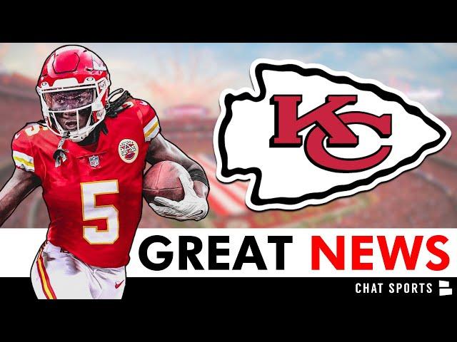 The Kansas City Chiefs Just Got GREAT News On Marquise Brown