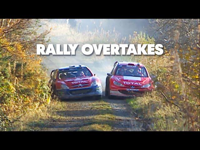 When WRC Overtaking Goes Wrong