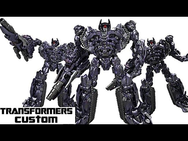 Transformers Custom: Shockwave Dark of the Moon Voyager DOTM Figure Review