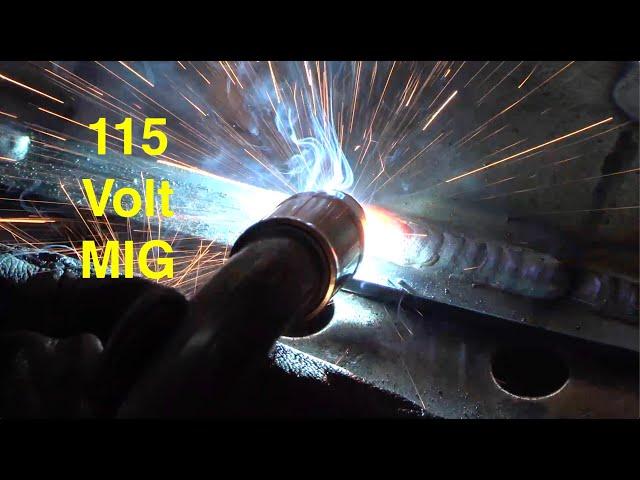 115 Volt MIG Welding Techniques & Settings