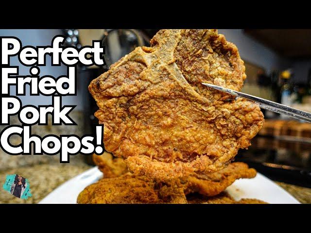 PERFECT FRIED PORK CHOPS | CRISPY SOUTHERN FLAVOR | EASY RECIPE TUTORIAL