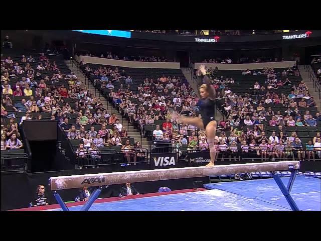 Shawn Johnson - Balance Beam - 2011 Visa Championships - Women - Day 1