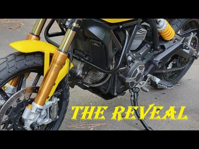 Scrambler Ducati 800 Adventure mods revealed