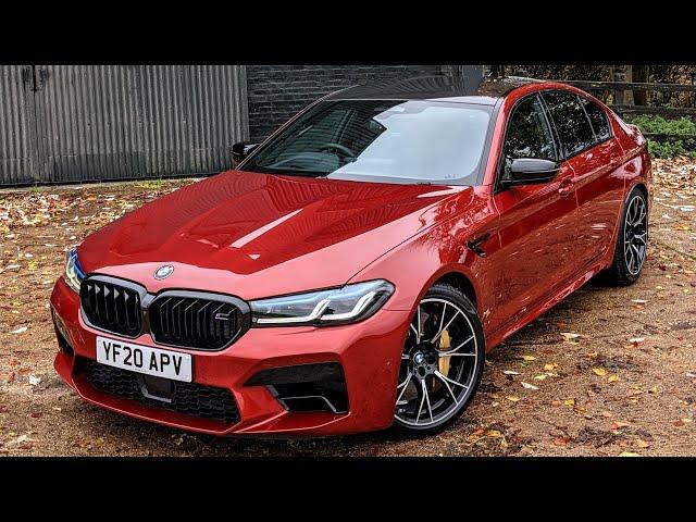 Even Better! NEW BMW M5 Competition LCI 0-62 in 2.99 seconds! Road and track Review 2021