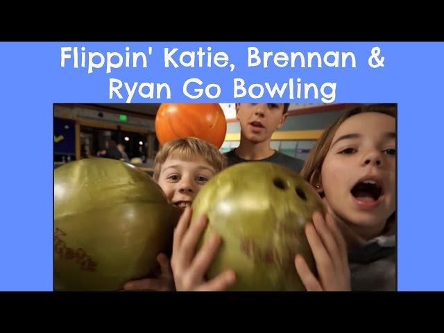 Guess Who Dropped the Ball on Family Bowling Night? | Flippin' Katie