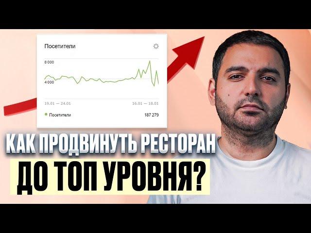 Как продвигать ресторан или кафе в интернете?